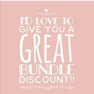 Bundle for discounts😊